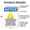 Signmission Safety Culture Sign, 7 in Width, Vinyl Decal, Rectangle OS-2PACK-NS-D-710-V-12813 - alternate 3